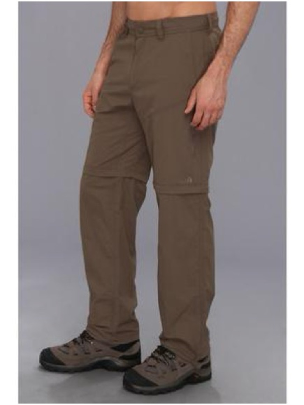 The North Face Horizon II Convertible Zip Off Pant Weimaraner Brown Mens Sz. 32